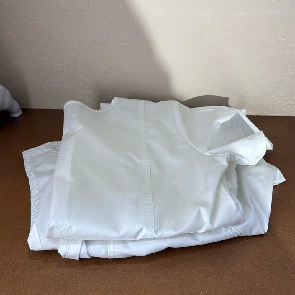 Cherokee White Scrub Set